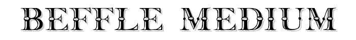 Beffle Medium font